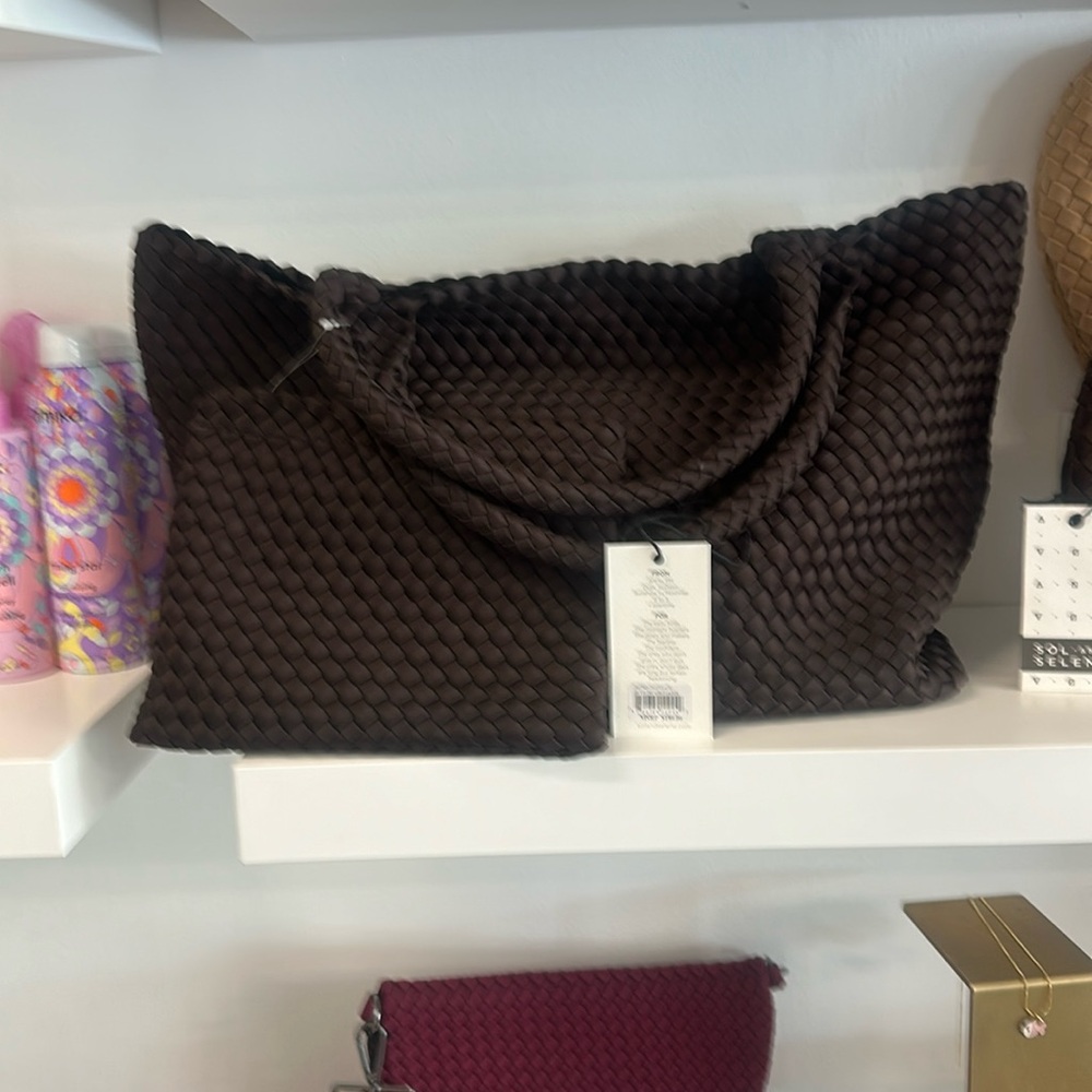 Sol and Selene Sky’s the Limit in Chocolate, new from our boutique